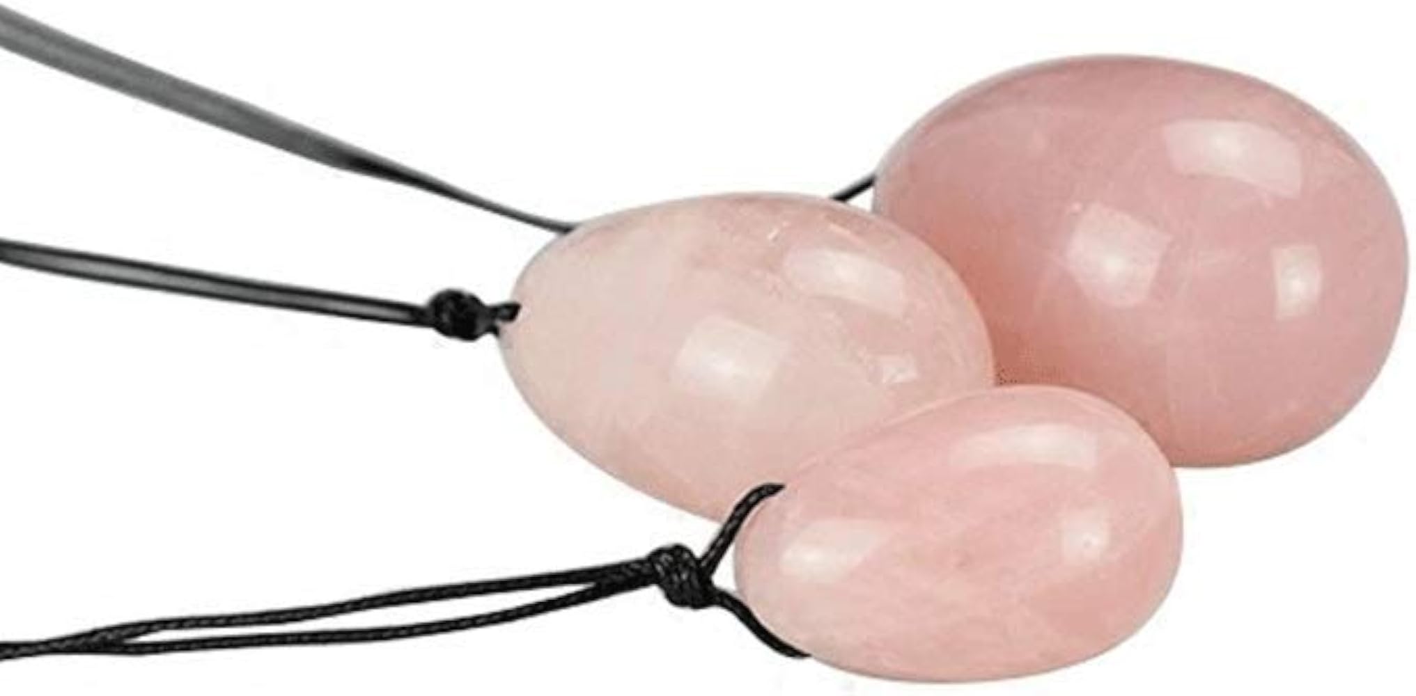 Amazon.co.jp: ピンク水晶の石卵 ヨニエッグ エクササイズ用品 膣
