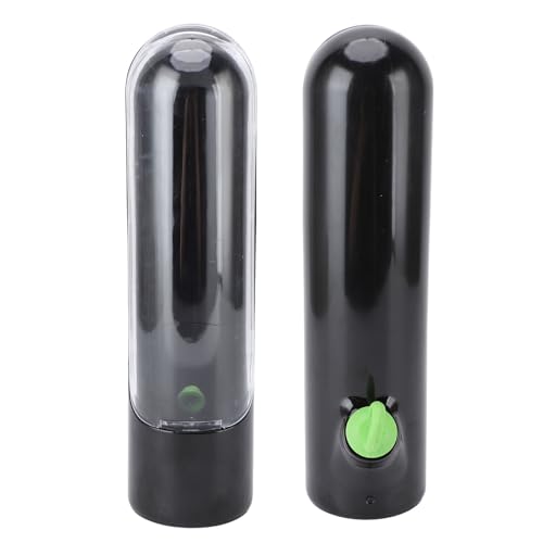 TARSHYRY Vainas Frescas, Recipientes de Alimentos Frescos Saver de Hierbas Multipropósito Mantener Recipientes Almacenamiento Hierbas Frescura con Presión Diseño Transparente Guardan (BLACK)