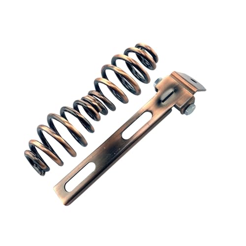 Muelles de barril de 3" para asiento de Harley Chopper y Bobber en acabado bronce