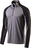 McKINLEY Herren Rio Shirt, Melange/Black Night, L