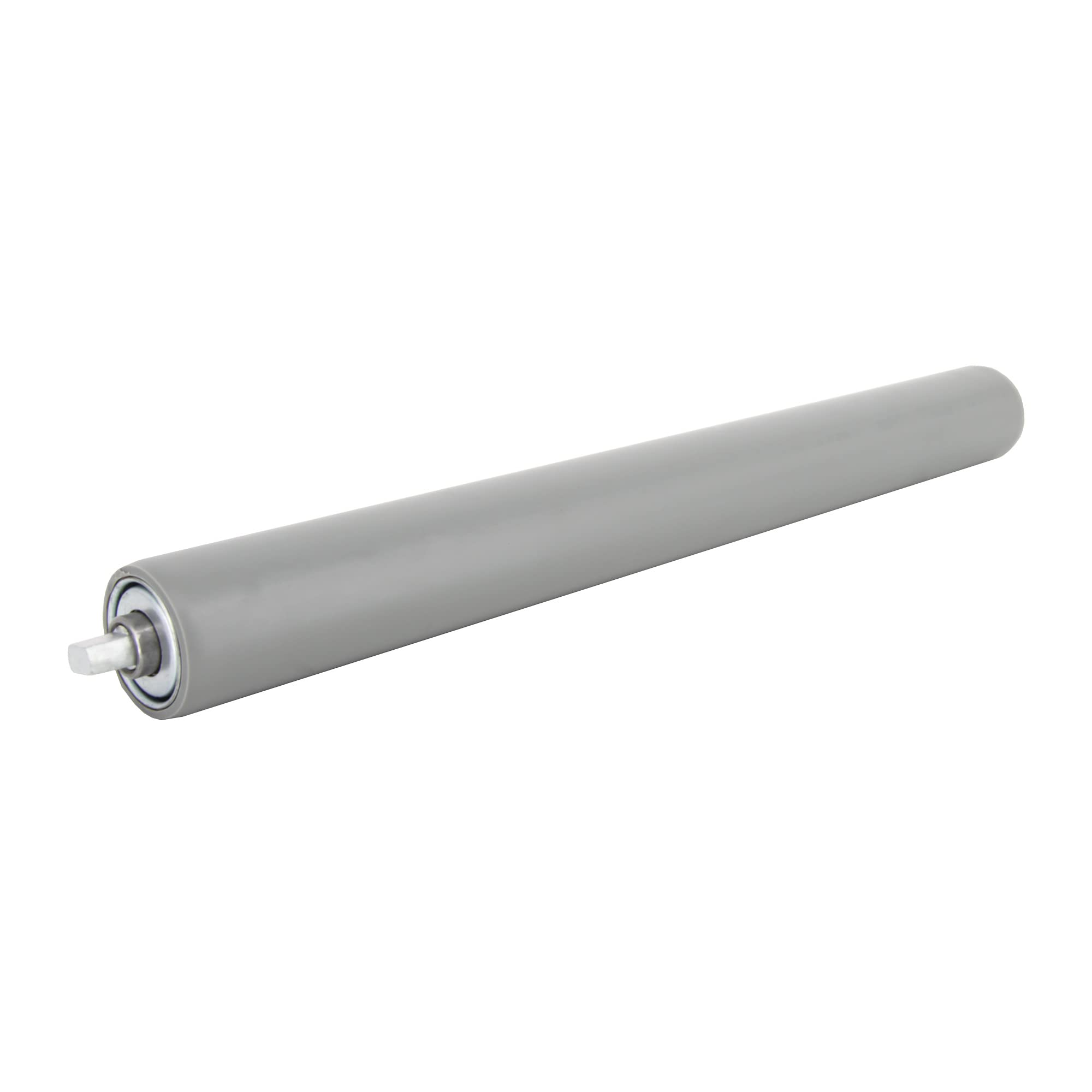 SCHMIDT systemprofile Tragrolle 500mm Ø 42mm Rollenbahn Untergurtrolle Rolle für Förderband mit Gummiüberzug