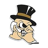 Desert Cactus Wake Forest University Sticker Demon Deacons Go Deacs Vinyl Decal...