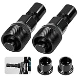 Taille Compacte et Pratique – Avec des dimensions de 8 × 2,4 × 2 cm, cet outil d’extraction de pédalier est léger et facile à transporter, extracteur boîtier pédalier idéal pour les cyclistes et mécaniciens souhaitant un rangement simple et une utilisation rapide à domicile ou en déplacement.