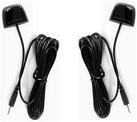 2-Pack Infrared IR Mini Blaster (Emitter) Extender for Logitech Harmony Smart Control Remote, Add or Replace an IR Mini Blaster
