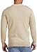 NITAGUT Men's Retro Cardigan Sweater Comfortable V Neck Stripes Button Down Knitted Sweater Stripe Beige Brown 3, Medium