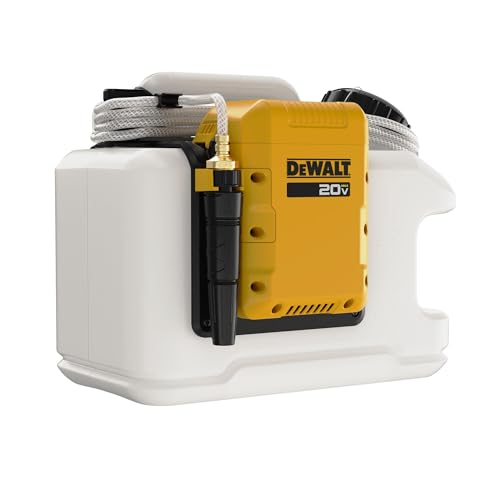 DEWALT 20V MAX Powered Portable Water Tank for Job Sites, Water...