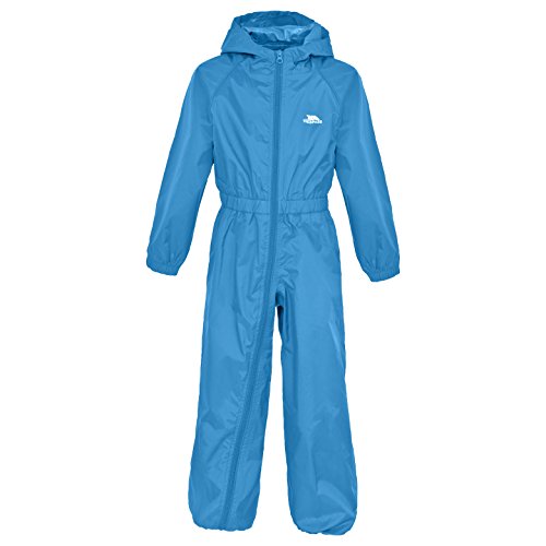 Button Boys Waterproof Windproof Breathable All in One Rain Suit