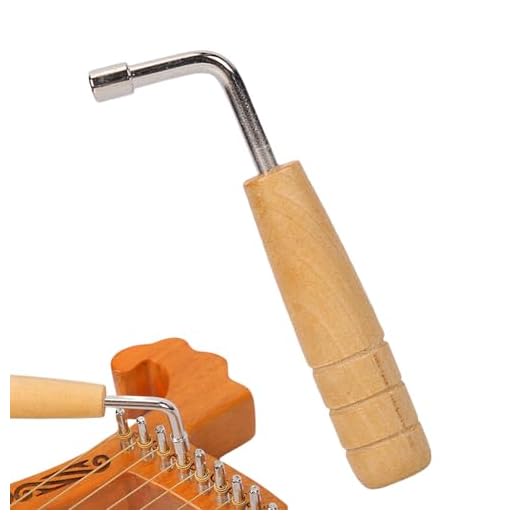 Llave De Afinación Para Arpa | Herramienta De Afinación Profesional En Forma De L Con Punta Cuadrada | De Afinación Preciso Y Fácil Para Arpa, Lira E Instrumentos De Cuerda – Accesorio Musica