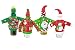 Ugly Christmas Party Wine Bottle Sweater w/ Santa Cup Bottle Topper - Set of 2, Christmas Wine Bottle Cover Holiday Wine Wrapping