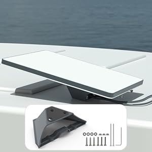TIUIHU Starlink Mini-mobiele houder, anti-diefstal automatische bevestigingsset voor Starlink Starlink internetkit satelliet, Starlink Mini aluminiumlegering houder voor caravans, aanhangers en