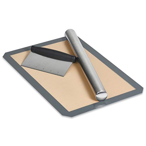 Great Lakes Home Professional French Rolling Pins for Baking - Stainless Steel
