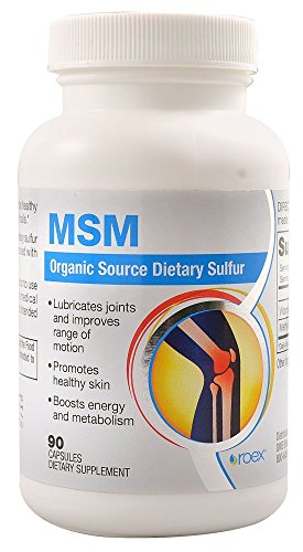 Roex MSM Organic Source Dietary Sulfur - 90 Capsules Roex MSM Organic Source Dietary Sulfur - 90 Capsules