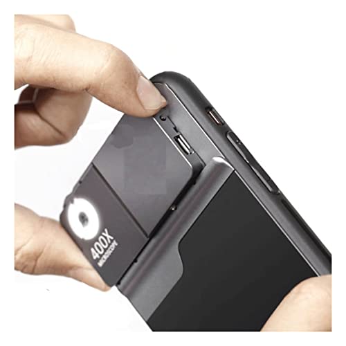 Mikroskopzubehör Universal 400X-Mikroskop-Telefonlinsen-Kits mit optischer Linse einstellbar Haltbarkeit und zuverlässige Leistung