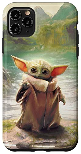 Coque iPhone 11 Pro Max Grogu pour l'entraînement Jedi quotidien