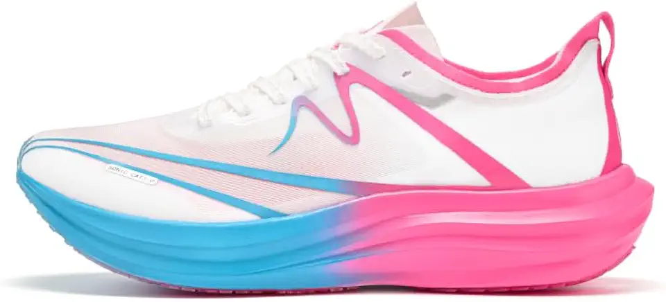 Tênis de corrida masculino e feminino, moderno, esportivo, entressola de densidade tripla com placa de carbono para treino e caminhada