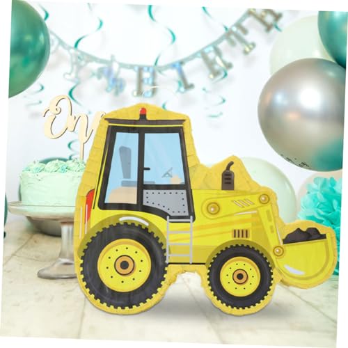 Pinata de camion Cabilock avec masque pour décoration anniversaire de construction