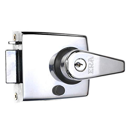 ERA 193-37-1 60mm High Security Nightlatch with Polished Chrome Body