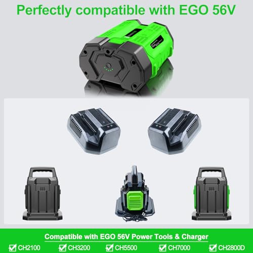 BOTKK 3.5Ah Replacement for EGO 56V Battery BA1400T BA1400 BA2240T BA1120 Lithium Compatible with EGO Battery 56V by BOTKK - Image 4