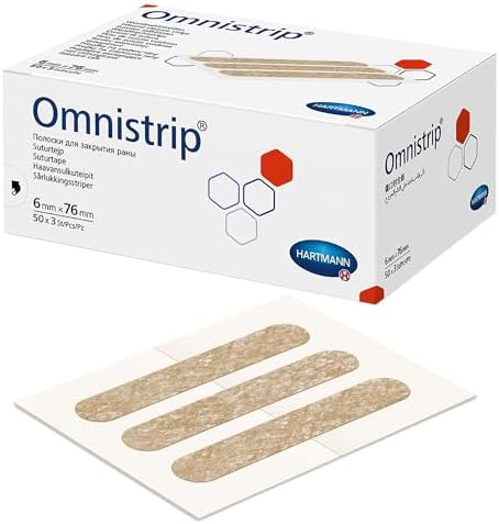 Omnistrip suture strips 6x76 mm, 150 pcs