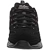 Skechers womens Dlites-play Wide Fashion Sneaker, Black, 10 Wide US