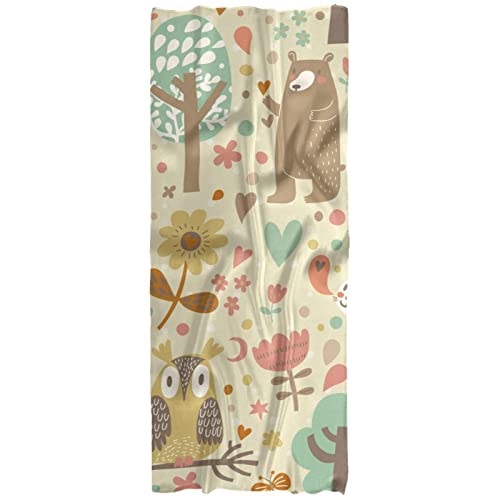 Bufanda ligera para mujer, primavera, otoño, invierno, chal envolvente, paraíso animal, Varios colores