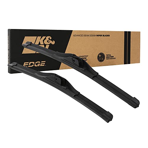 K&N EDGE Wiper Blades 20" + 18" : Essuie-Glaces Tout Temps Haute Performance