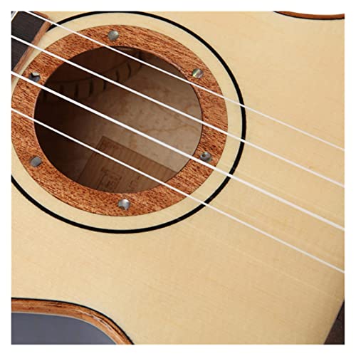 ukulélé Voyage 23 Pouces Ukulele Veneer Spruce Blue Maple Petite Guitare - Les Beatles, Paul McCartney, John Lennon, RIngo Starr, George Harrison ukulélé Voyage 23 Pouces Ukulele Veneer Spruce Blue Maple Petite Guitare – Image 5