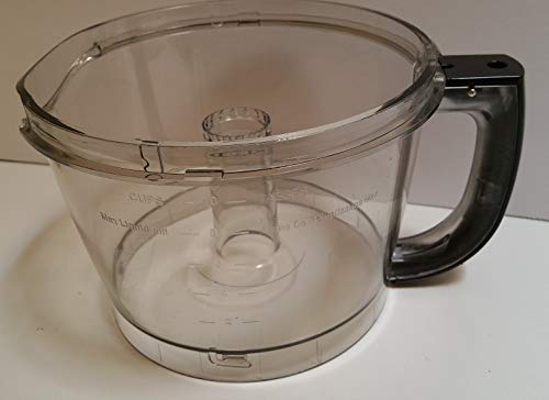 Cuisinart 12 Cup Work Bowl with Handle, Black