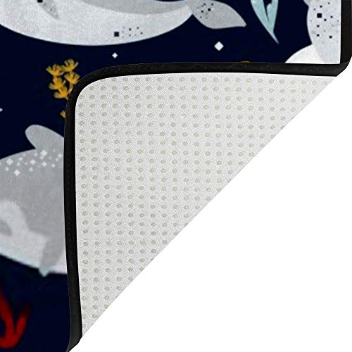 Tapis de salon velours doux polyester coton stretch