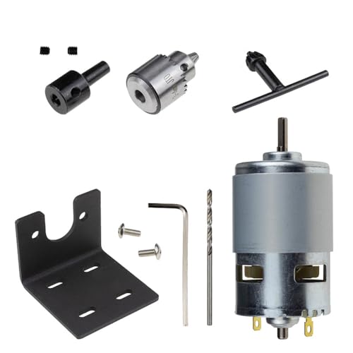 Moteur CC 775 haute puissance engrenages métalliques 5000 10000 Tr/min