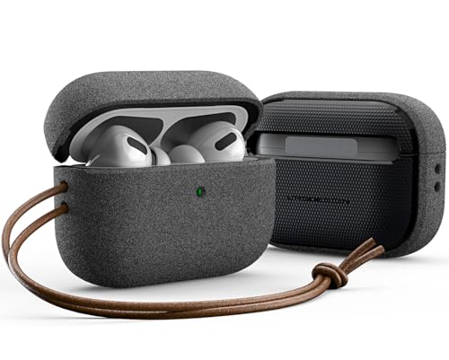 VRS Design Capa moderna para Apple AirPods Pro 3ª geração (2025) – Estilo minimalista moderno com perfil fino e ajuste preciso, compatível com AirPods Pro 3 (pedra areia)