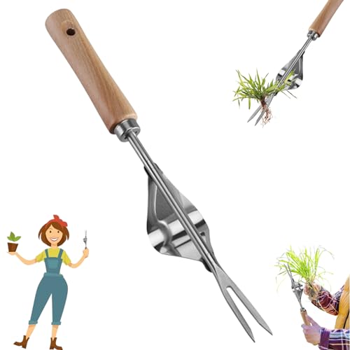 Lyoveu Arrache Mauvaise Herbe,Couteau Désherbeur,desherbeur Manuel,désherbant,rateau De Désherbage,désherbeur,Outil De Désherbage De Jardin Bracelet De Jardinage De Désherbeur-A