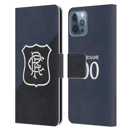 Étui Portefeuille Rangers FC pour iPhone 12 Pro en cuir avec le troisième kit 2025/26