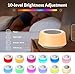Kipcush Automatic Tibetan Singing Bowl Sound Machine – 11 Healing Tones, Touch Control Night Light, Smart Timer & Memory, Plug-in Sound Therapy Device for Yoga, Meditation, Sleep & Stress Relief