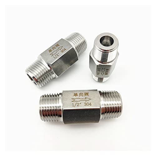 Vanne unidirectionnelle inox 304 avec filetage direct 3/8