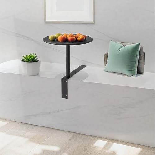 Table flottante moderne pour petits espaces et bureau compact solide