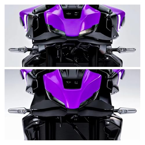 Aileron aérodynamique pour MT-09 2024-2025 spoiler avant en fibre de carbone pour moto Yamaha - 3