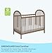 Graco Olivia Convertible Crib and Graco Premium Foam Crib & Toddler Bed Mattress Bundle (Hazelnut) – GREENGUARD Gold Certified, Standard Crib Mattress, Baby Crib Converts to Toddler Bed & Daybed