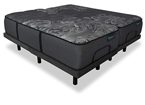Idealbed Iq5 Luxury Hybrid Mattress And Adjustable Bed Sleep System, Pressure Relief Sleep, Zero Gravity, Anti-Snore, Custom Comfort Positions (Split King, Luxury Firm (Medium Firm) + 4I Custom) #TOP5