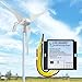 Pikasola MPPT Wind Turbine Charge Controller, 12V/24V Auto Match, IP67 Waterproof, Suitable for 400W/600W Wind Turbine