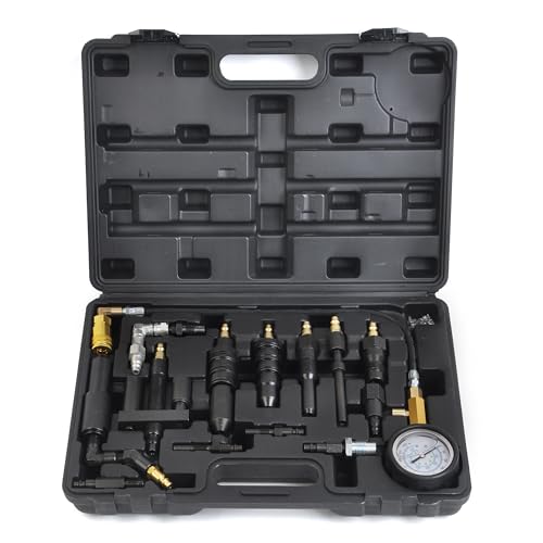 WINTOOLS Compatible for 1000 Psi Diesel Engine Compression Pressure Tester for Ford Cummins NAVISTAR Detroit by WINTOOLS - Used condition - US$29.30
