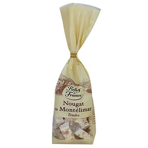 Turrón de Montélimar blando REFLETS DE FRANCIA el sobre de 200 g