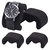 Matériau en faux daim:Fabriqué en faux daim de haute qualité, il est doux au toucher et léger, le rendant facile à transporter. Lors du placement des montres, Bracelets, et autres bijoux sur la surface de l'oreiller, il prévient efficacement les rayures ou les dommages causés par le contact, offrant une protection réfléchie pour vos accessoires