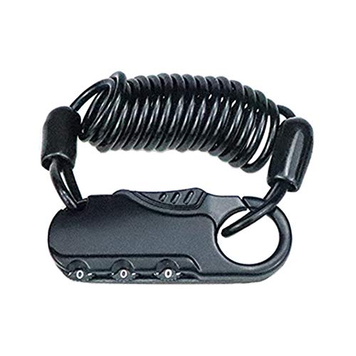 自転車 ロック 鍵 電動/折り畳み自転車鍵 ダイヤル 鍵 ワイヤー ロードバイク サドルロック ベビーカー軽量 携帯便利 頑丈 カギ不要 防水 パスワード自由設定 盗難防止 (ブラック) 自転車 ロック 鍵 電動/折り畳み自転車鍵 ダイヤル 鍵 ワイヤー ロードバイク サドルロック ベビーカー軽量 携帯便利 頑丈 カギ不要 防水 パスワード自由設定 盗難防止 (ブラック)