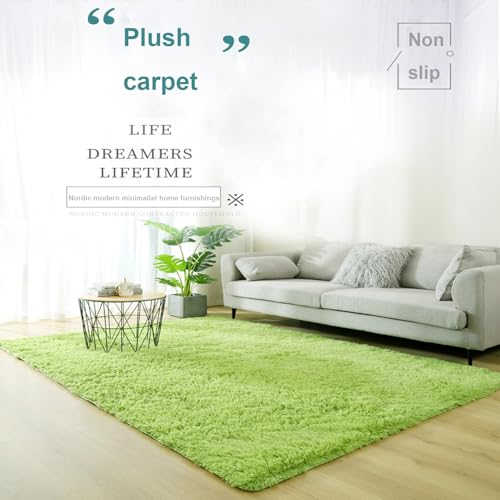 Tapis antidérapant lavable et moelleux de 4 cm Higile grand format