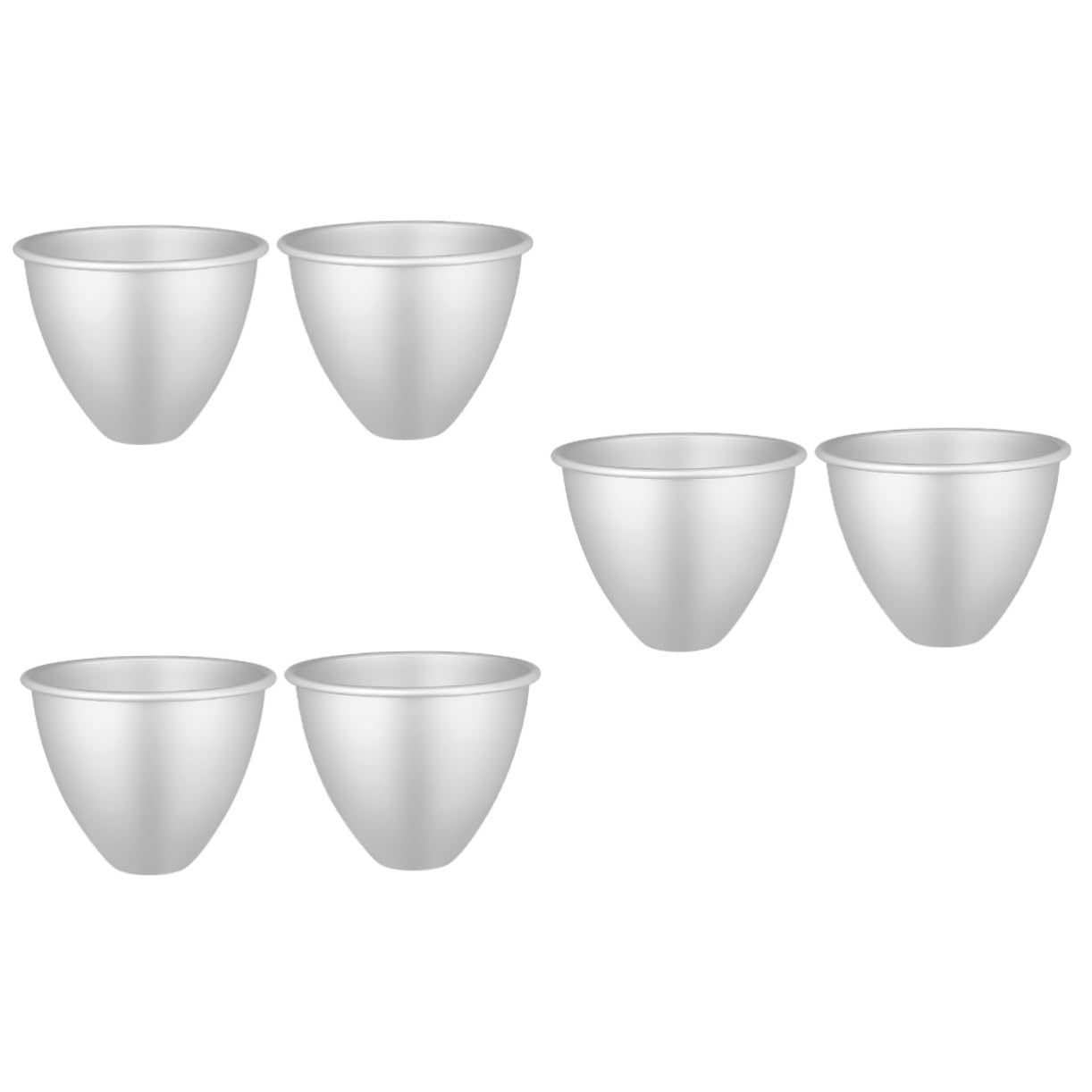 TOPBATHY 6pezzi Per Per Cheesecake Molds Creativi Per Utensili Per Pasticcerie e Te Design Antiadente