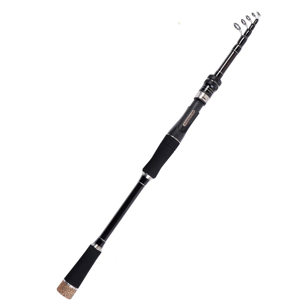 Canne à PêChe Canne à pêche Feeder Canne à pêche télescopique Canne à pêche de Voyage en Fibre de Carbone Power Canne A Peche Telescopique