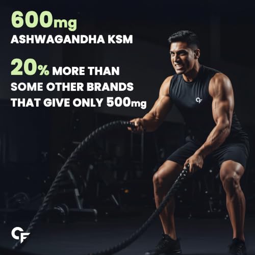 Carbamide Forte Ashwagandha KSM66 600mg 60 Tablets - Image 4