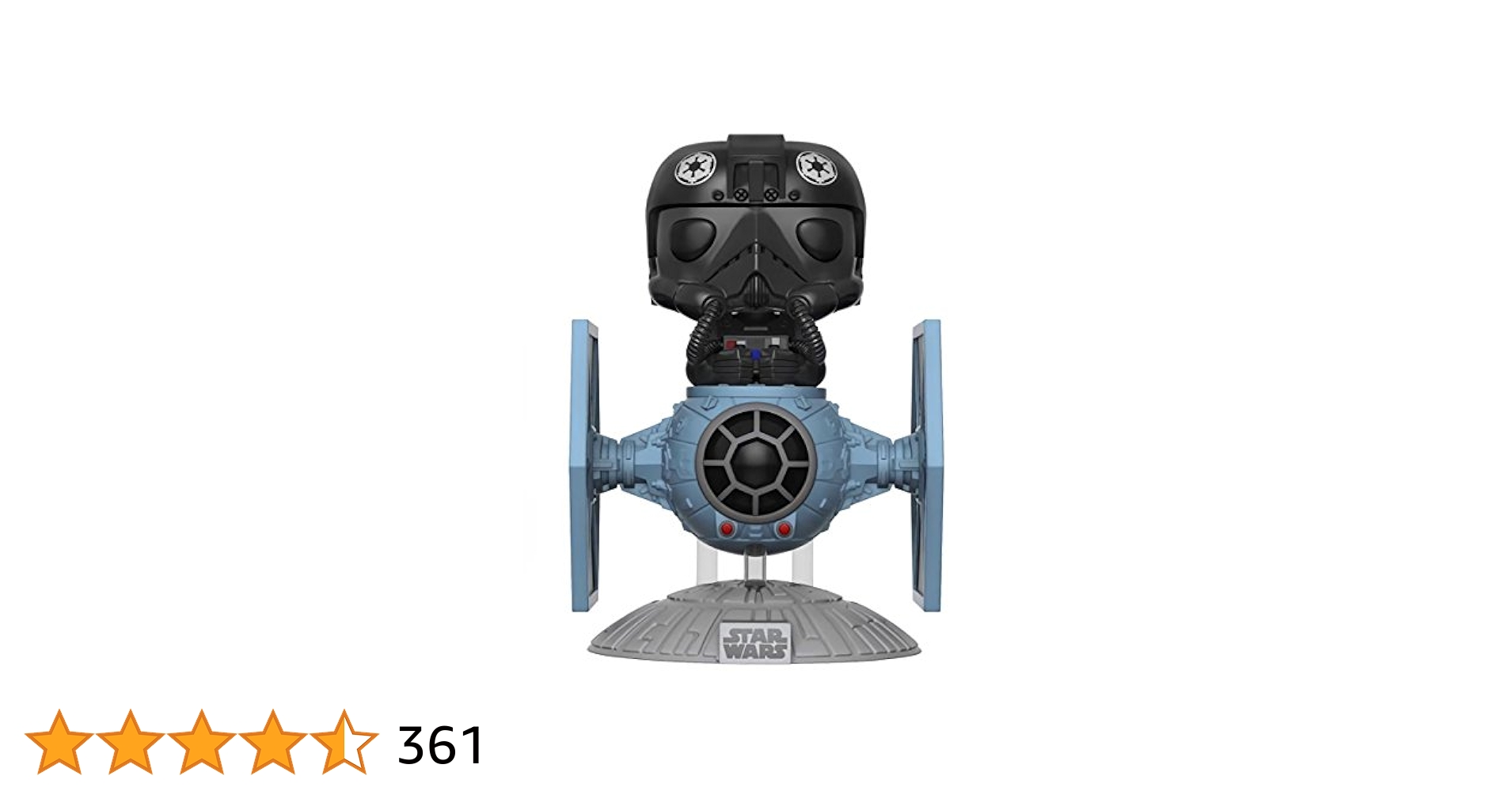 タイファイター STAR WARS TIE FIGHTER w PILOT Amazon.com: Funko Pop Deluxe: Tie Fighter with Tie Pilot