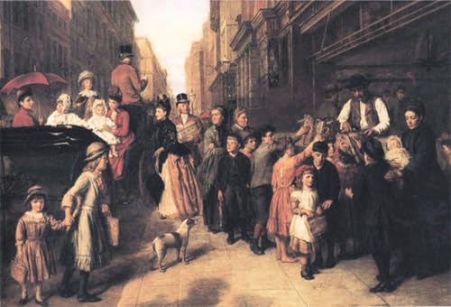 Affiche décorative graffiti art mural William Powell Frith peinture poster 60x90